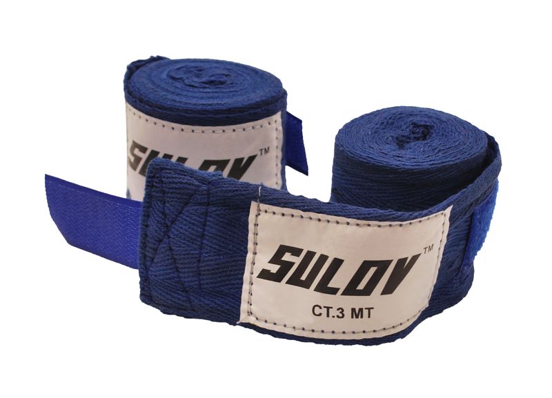 Box bandáž SULOV bavlna 4m, 2ks, modrá