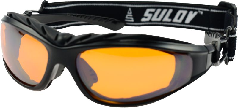 Športové okuliare SULOV ADULT II, čierny lesk