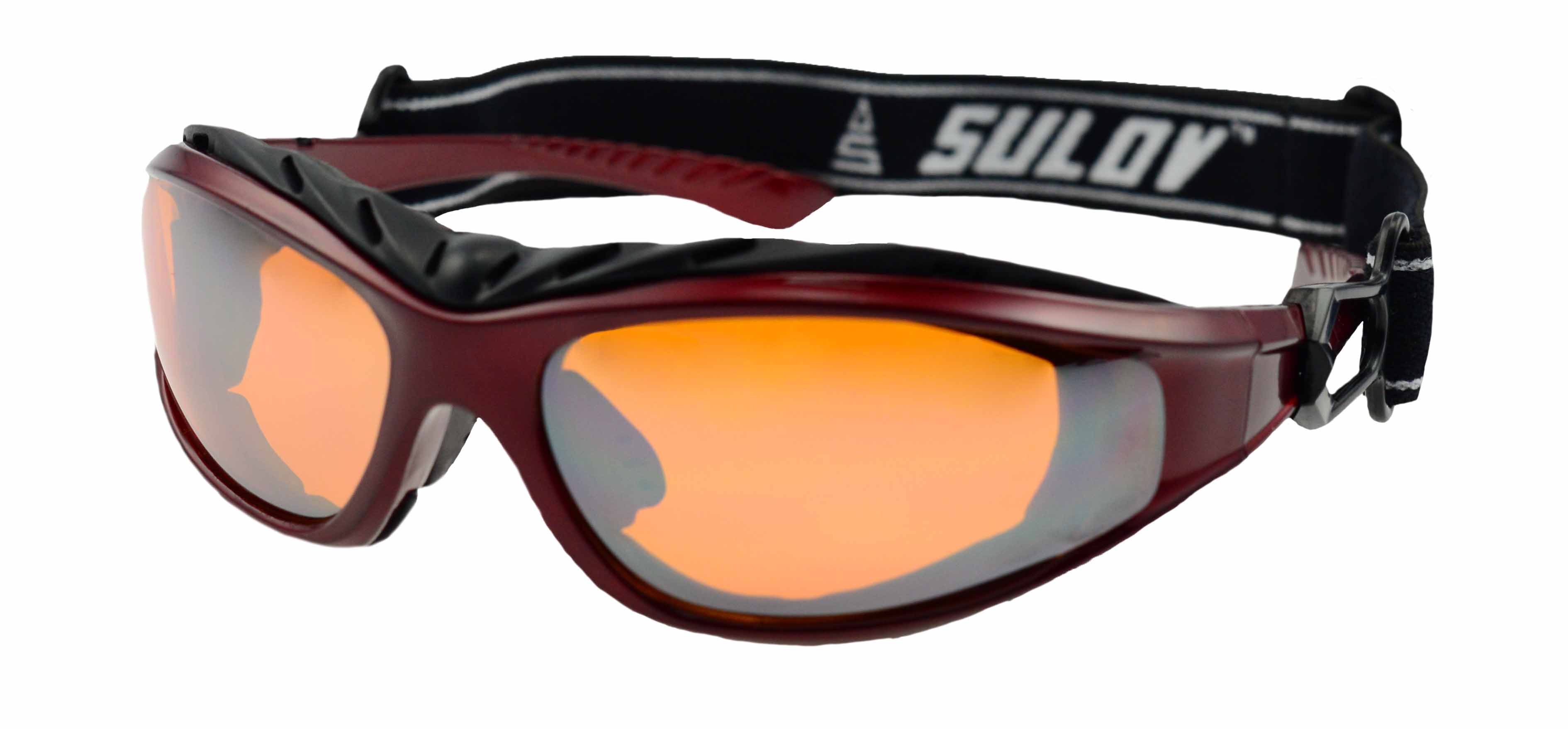 Športové okuliare SULOV ADULT II, metalicka červená
