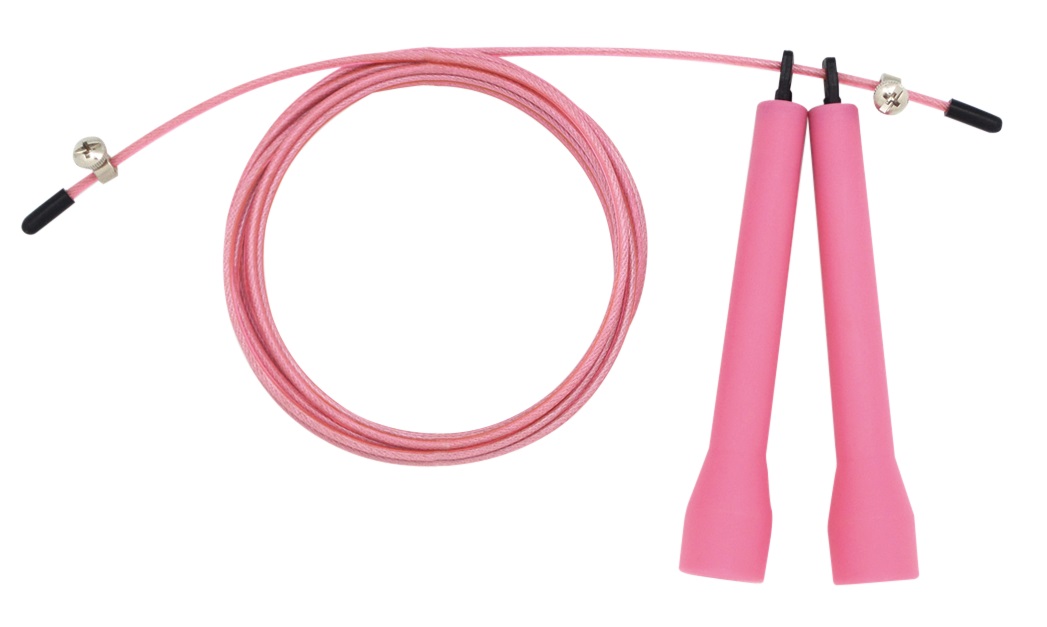  Švihadlo LIFEFIT® SPEED ROPE 300cm, ružové